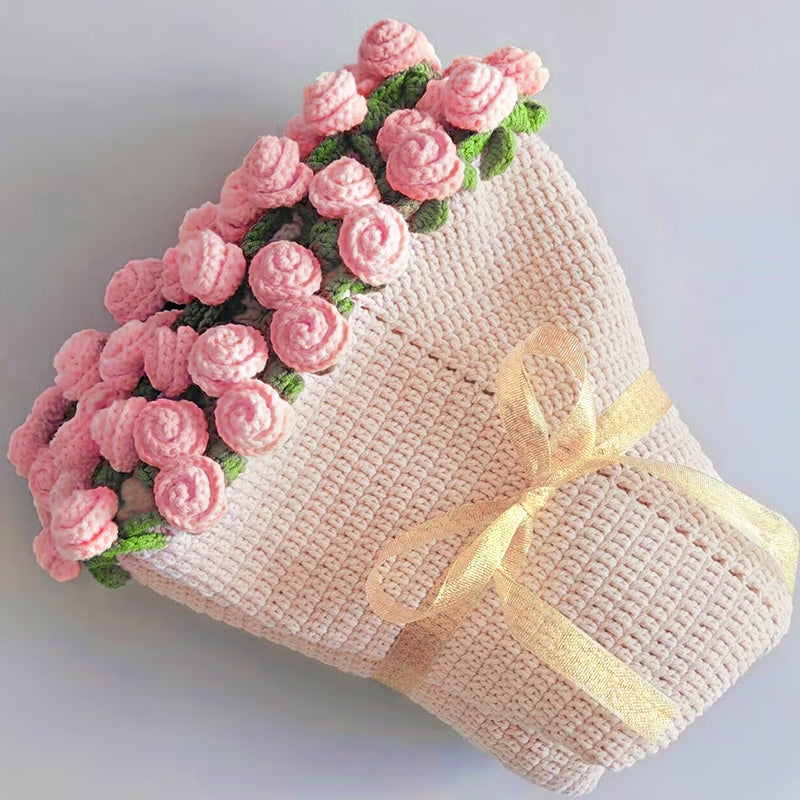 Handmade Flower Blankets