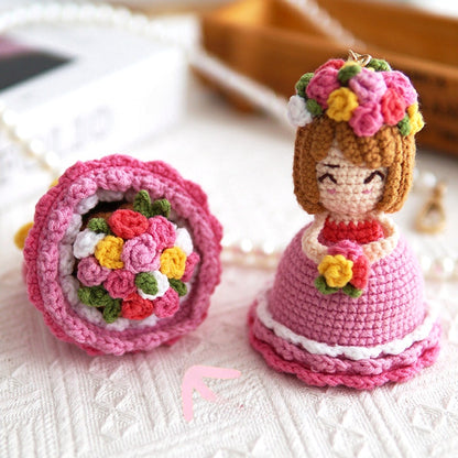 Crochet Flower Doll